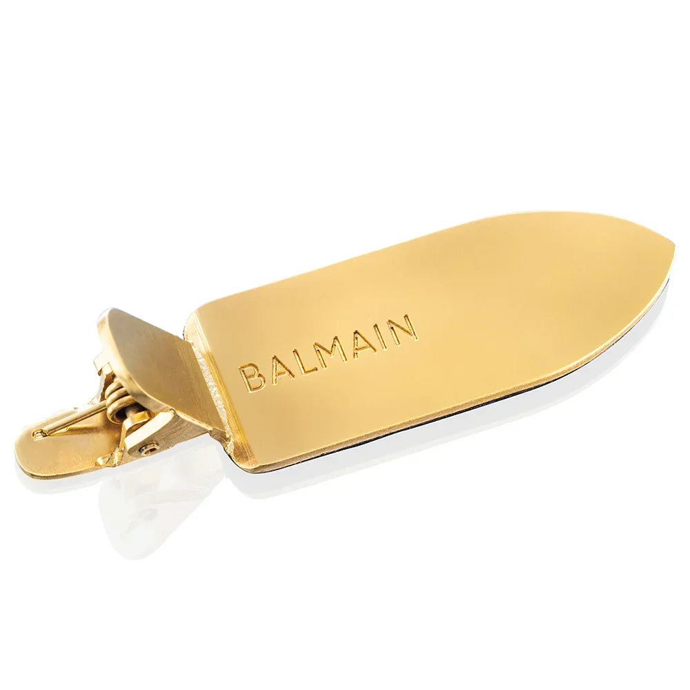 Balmain 18K Gold Backstage Clip