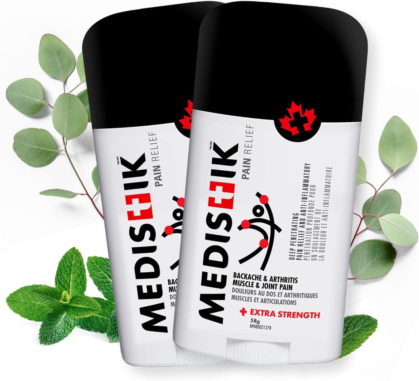 MEDISTIK Dual Action Power Stick 58g