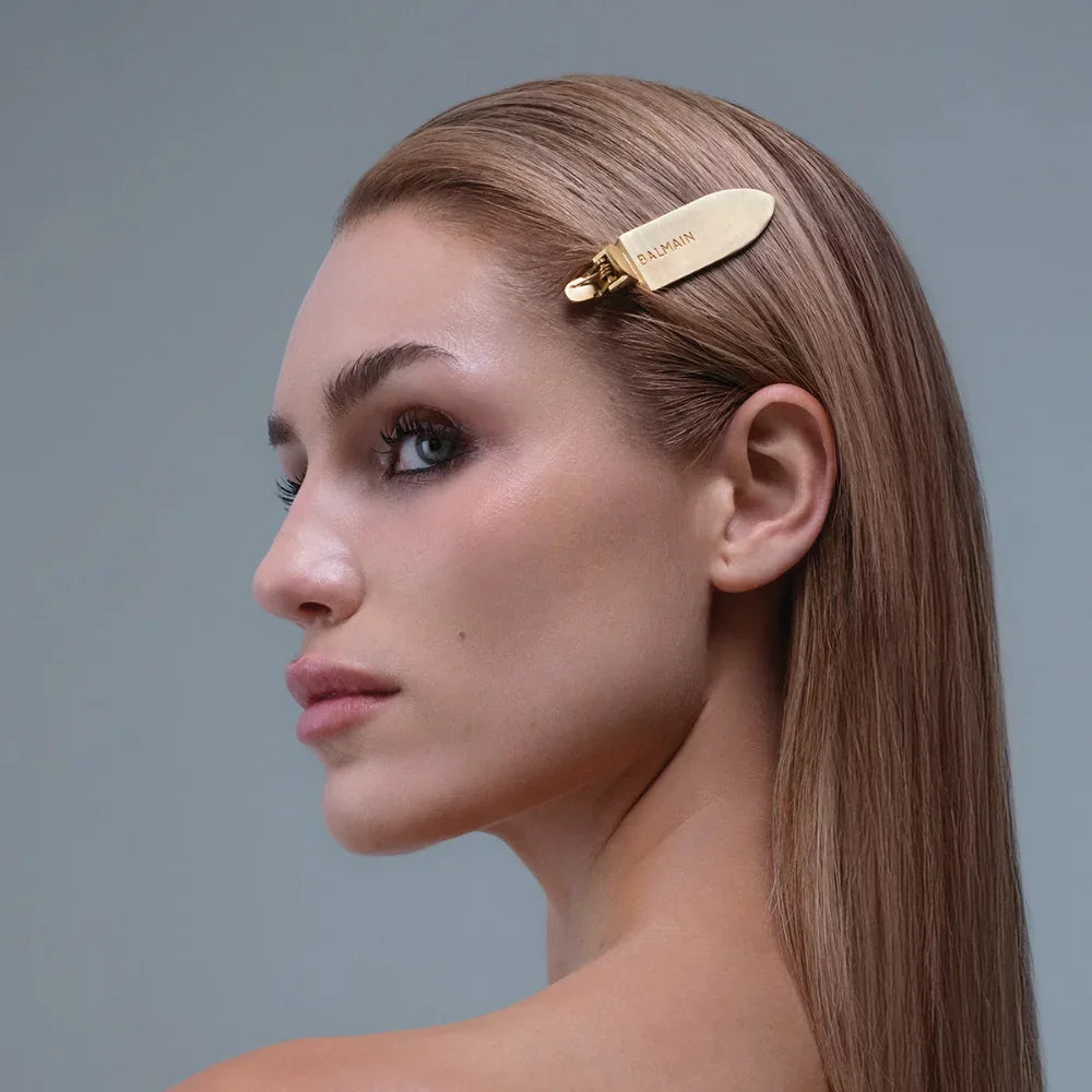 Balmain 18K Gold Backstage Clip