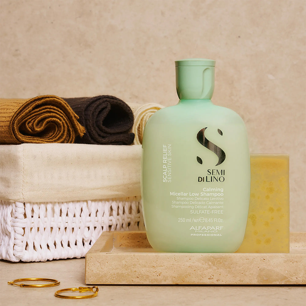 SEMI DI LINO Scalp Calming Micellar Low Shampoo (250ml)