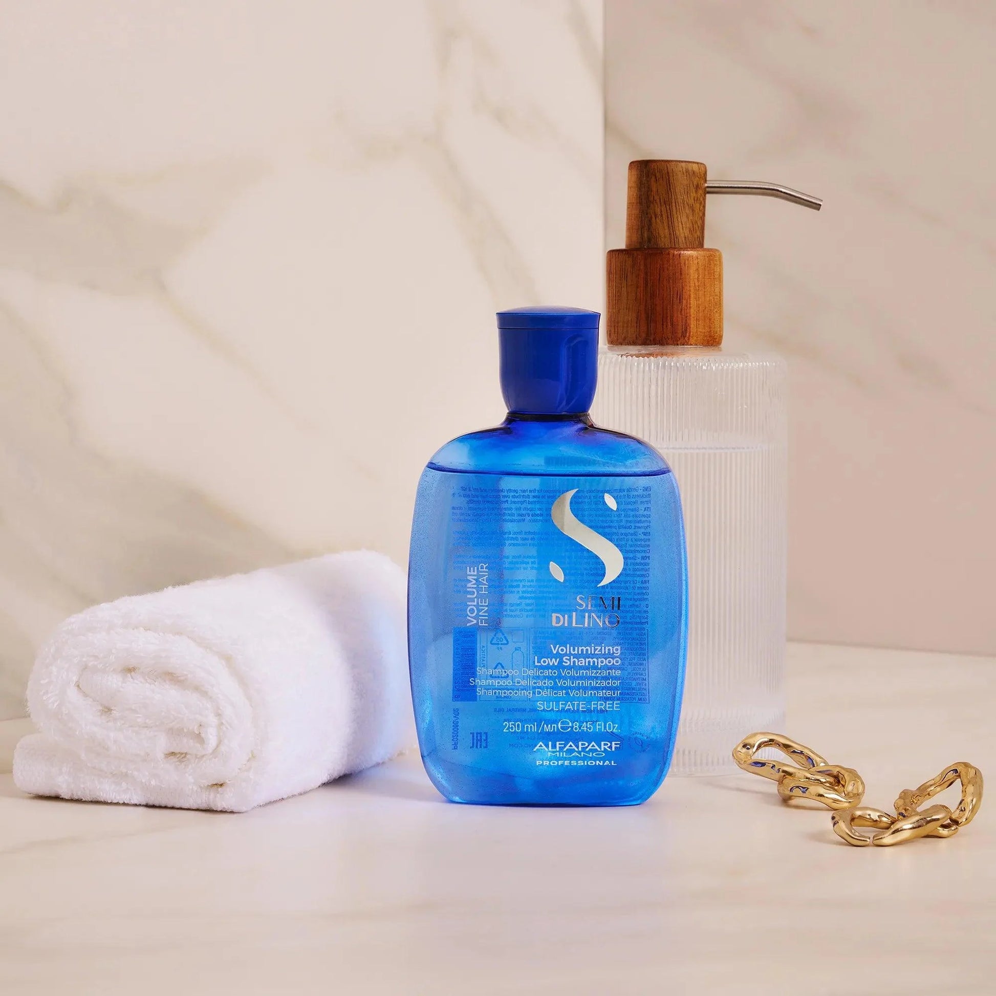 ALFAPARF SEMI DI LINO Volumizing Low Shampoo (250ml) - TBBS