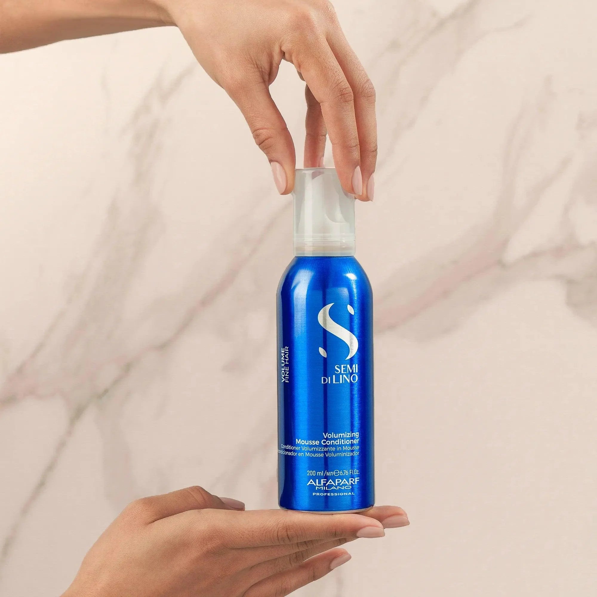 ALFAPARF SEMI DI LINO Volumizing Mousse Conditioner (200ml) - TBBS