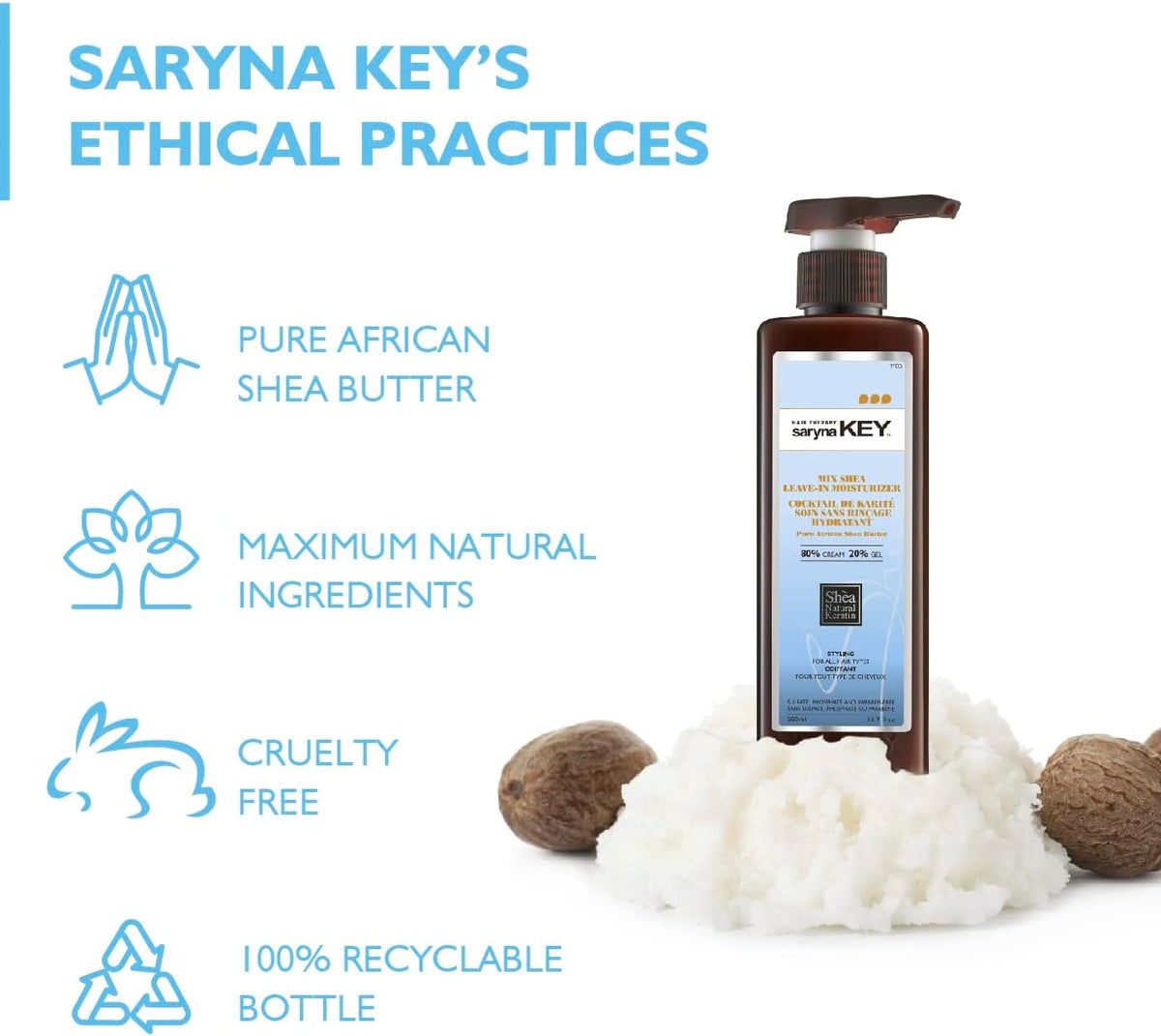 Saryna Key Curl Control Mix Shea 80/20 500ml