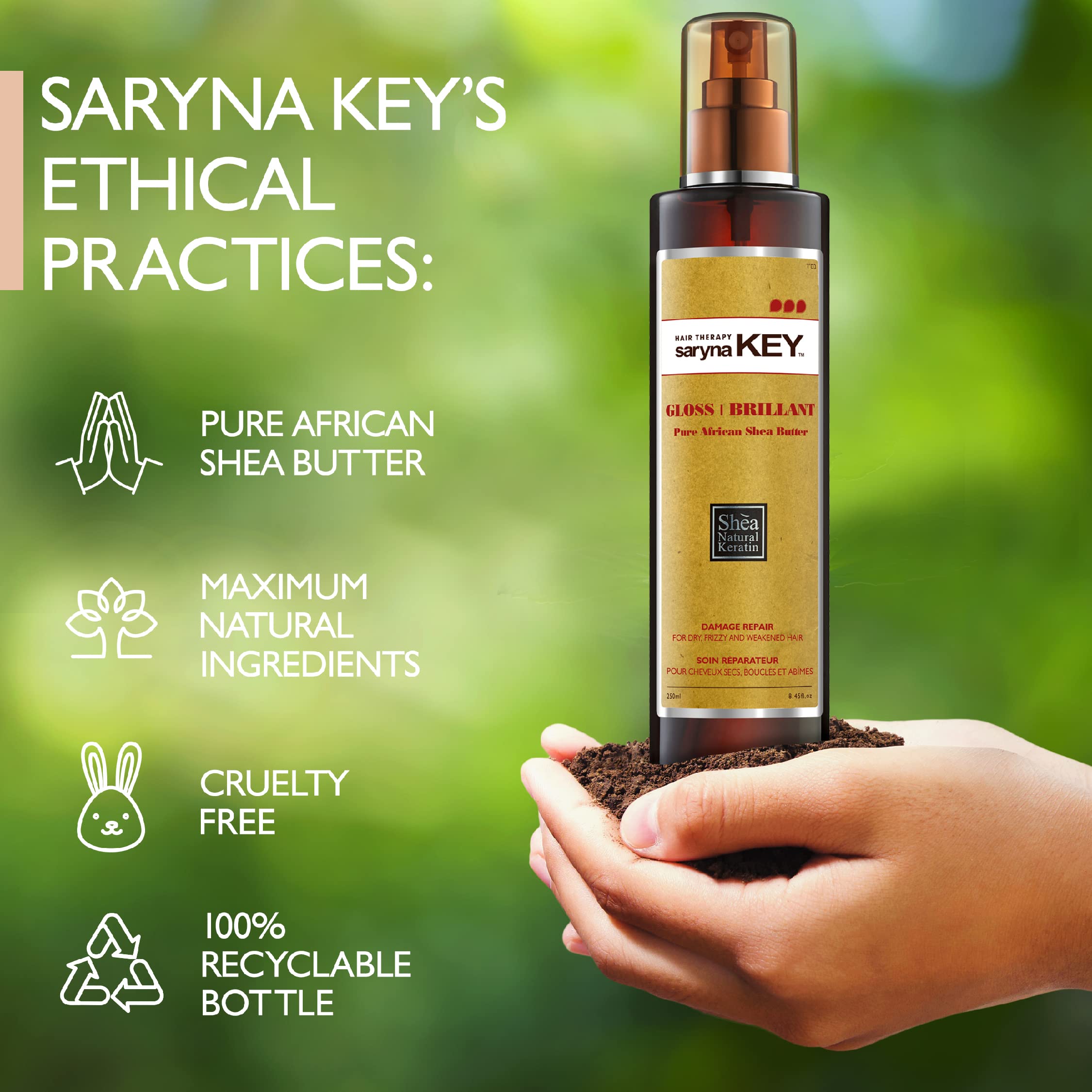 Saryna Key Damage Repair Spray Gloss 250ml
