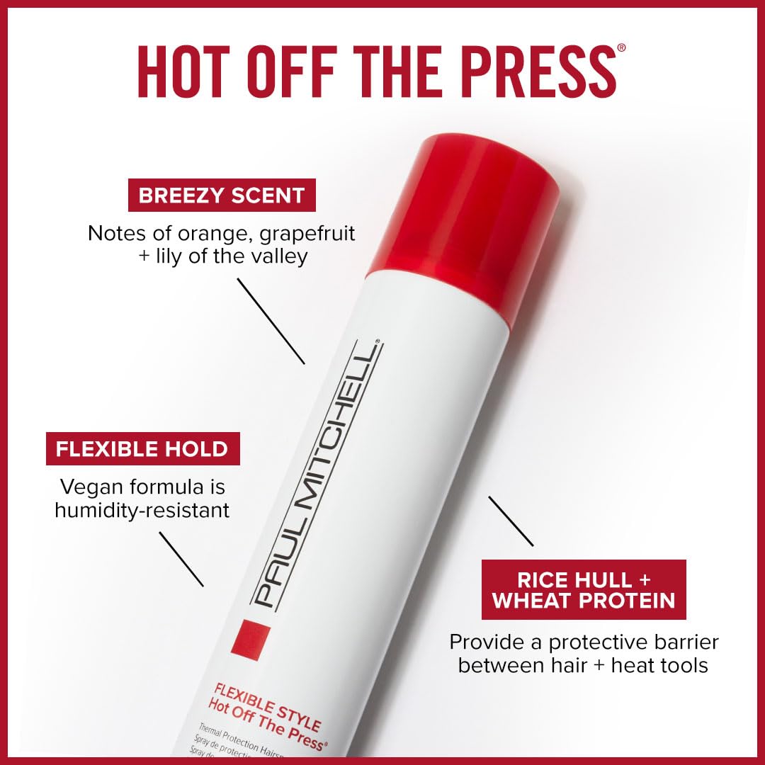 Paul Mitchell Hot Off The Press Heat Protectant 200ml