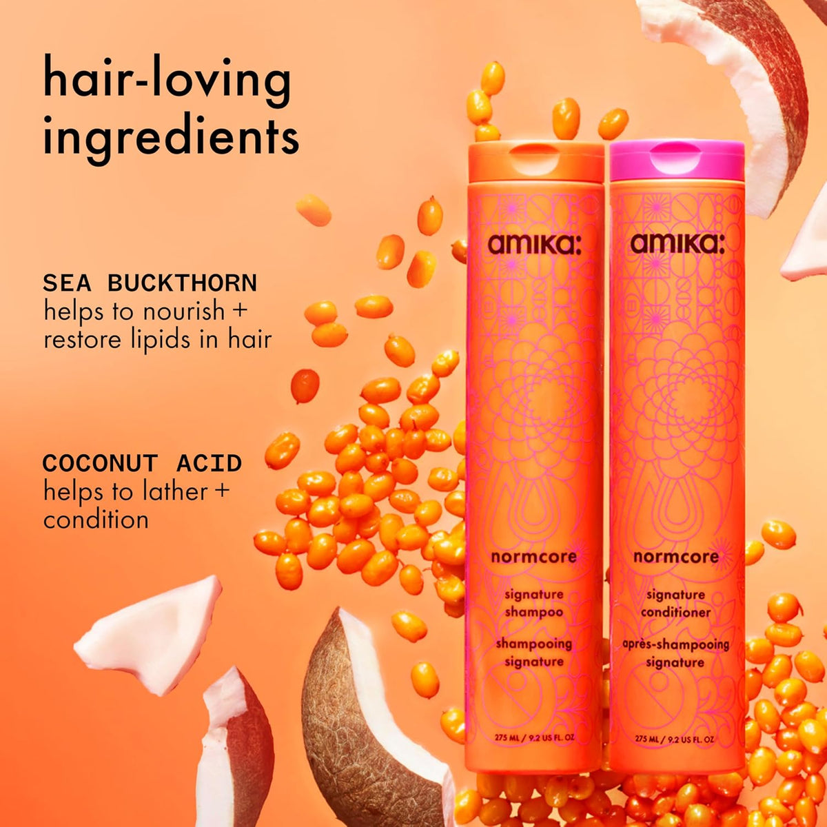 Amika Normcore Signature Shampoo 275ml