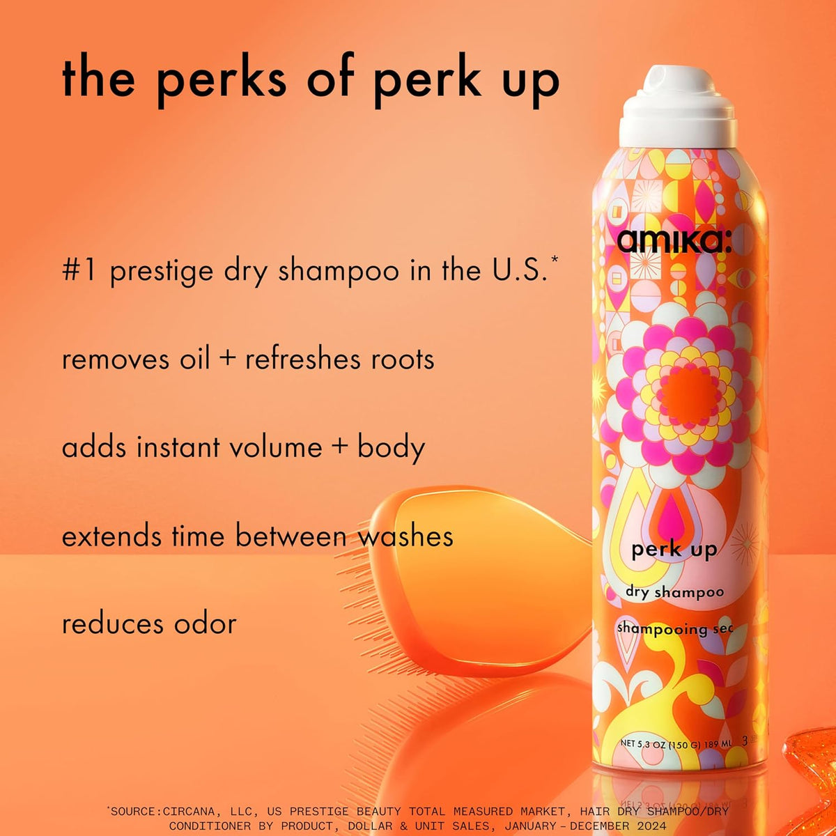 Amika Perk Up Dry Shampoo 234ml