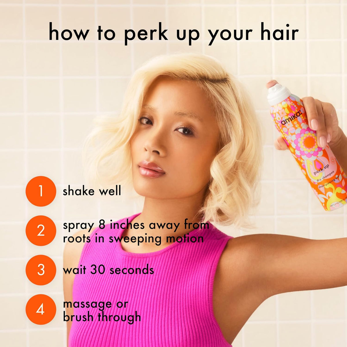 Amika Perk Up Dry Shampoo 234ml
