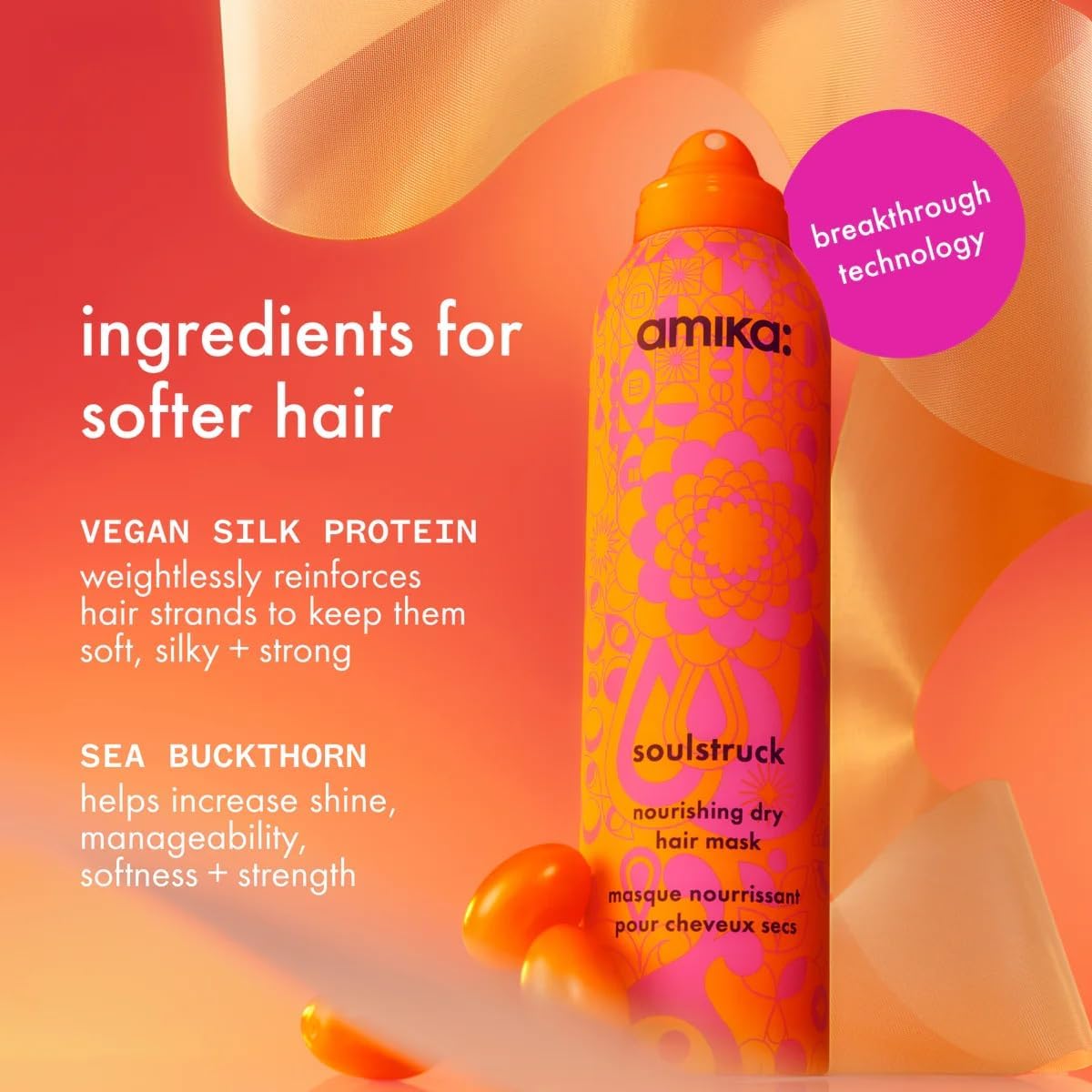 Amika Soulstruck Leave In Dry Hair Mask 200ml